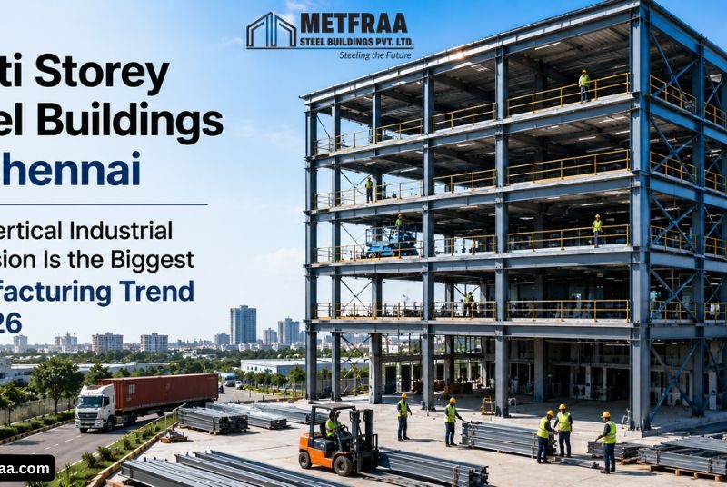 Multi Storey Steel Buildings in Chennai